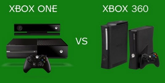 xbox one xbox 360