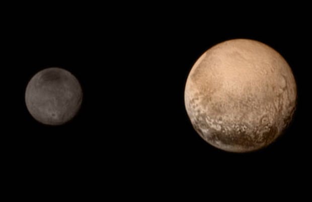 Plüton ve uydusu Charon