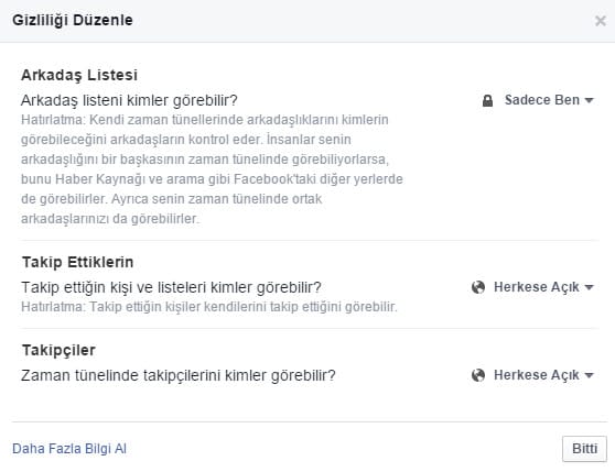 facebook'tan arkadaşlarımı nasıl gizlerim 02