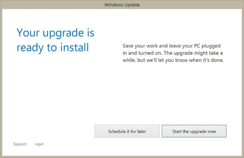 windows 10 güncelleme