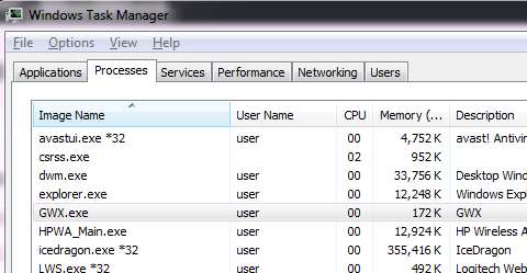 windows 10'u alın kapatma